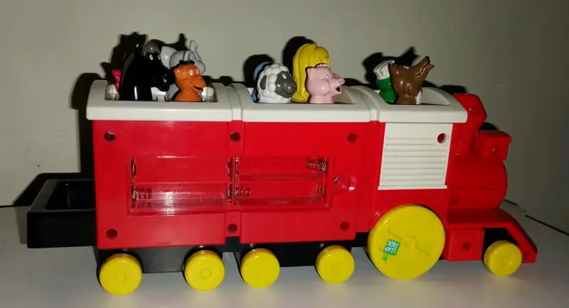 Tren chu-chu de juguete con animales - 4
