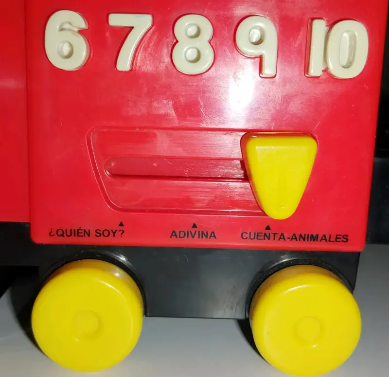 Tren chu-chu de juguete con animales - 5