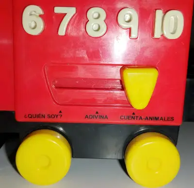 Tren chu-chu de juguete con animales - miniatura 5