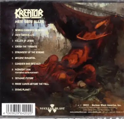Kreator – Hate Über Alles (CD) - miniatura 2