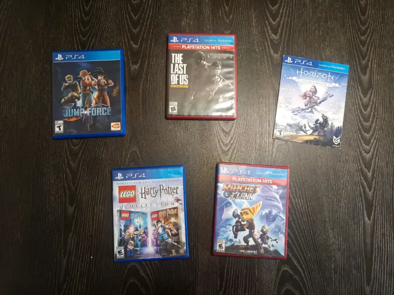 Colección de juegos PS4 variados