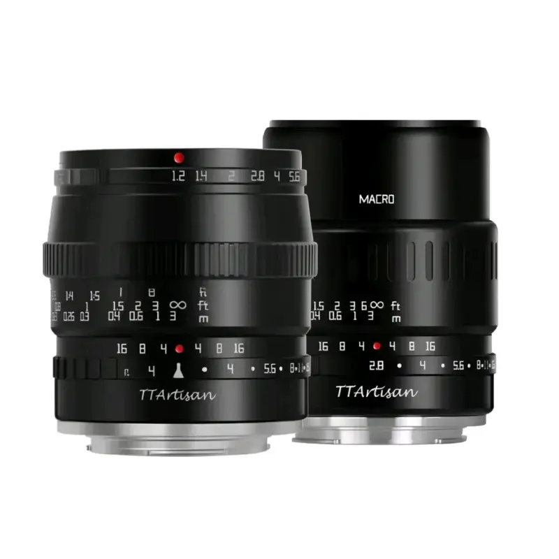 Pack Lentes TTArtisan 50mm F1.2 - 40mm 2.8 Canon M - 1