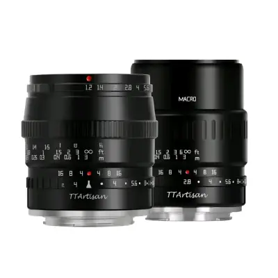 Pack Lentes TTArtisan 50mm F1.2 - 40mm 2.8 Canon M - miniatura 1