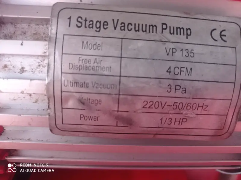 Bomba de vacío de una etapa VP 135 - 1