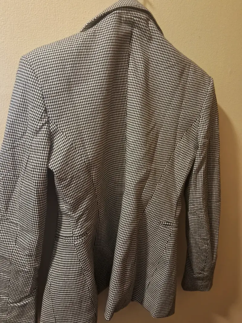 Blazer de mujer a cuadros H&M talla S - 2
