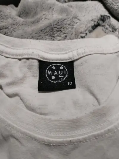Polera blanca Maui and Sons con logo - miniatura 3