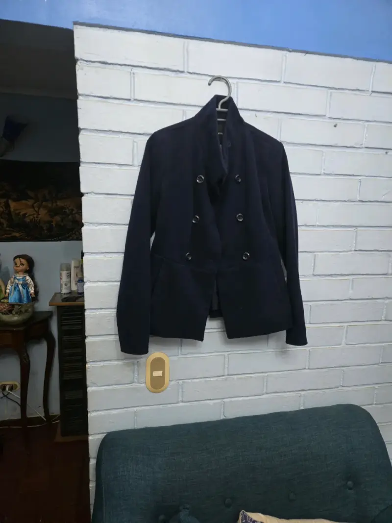 Chaqueta azul marino de mujer