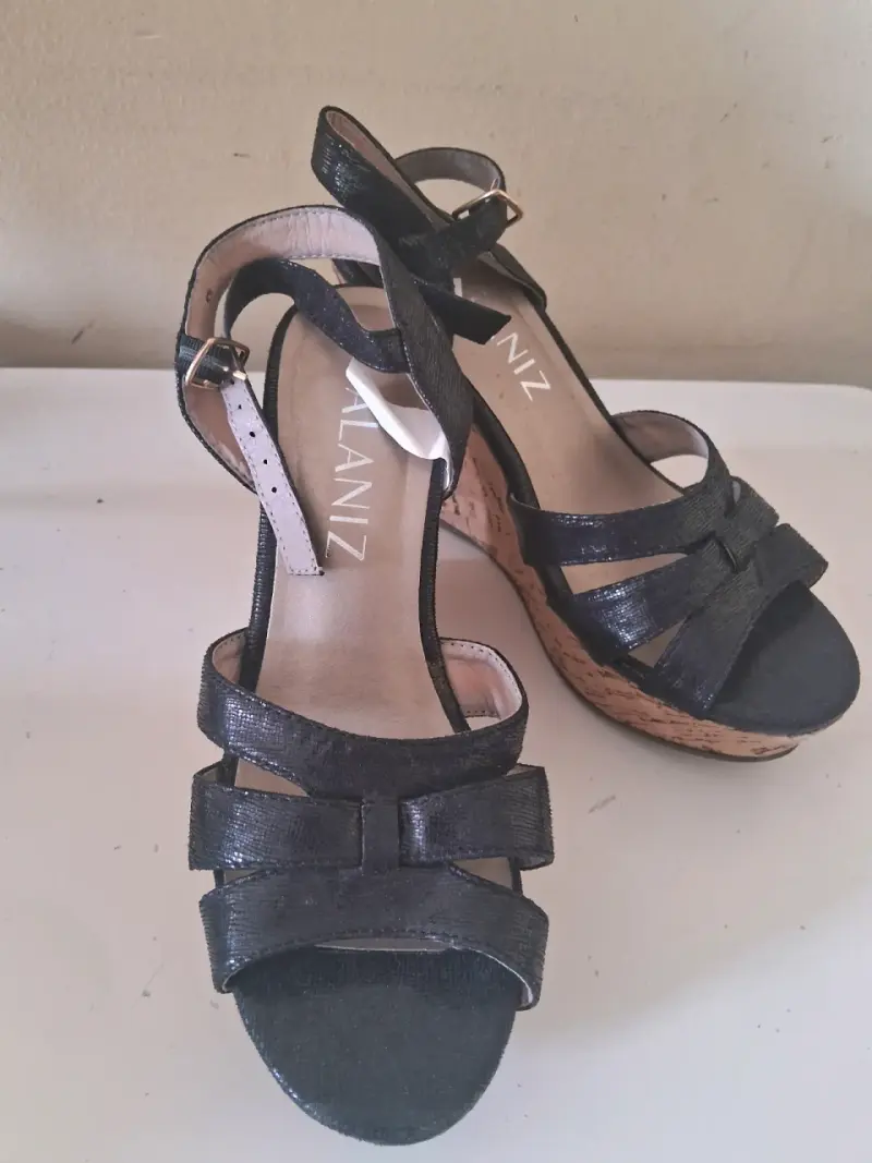 Sandalias de plataforma negras Alaniz - 2