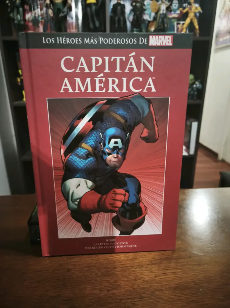 Libro Capitán América de Marvel