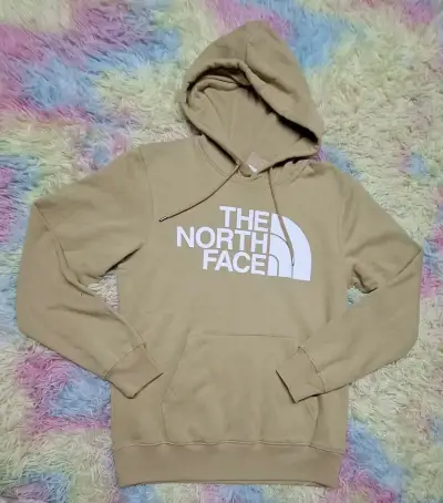 Polerón beige The North Face con capucha - miniatura 2