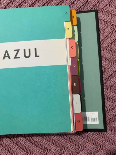Libreta de Colores para datos personales - miniatura 3