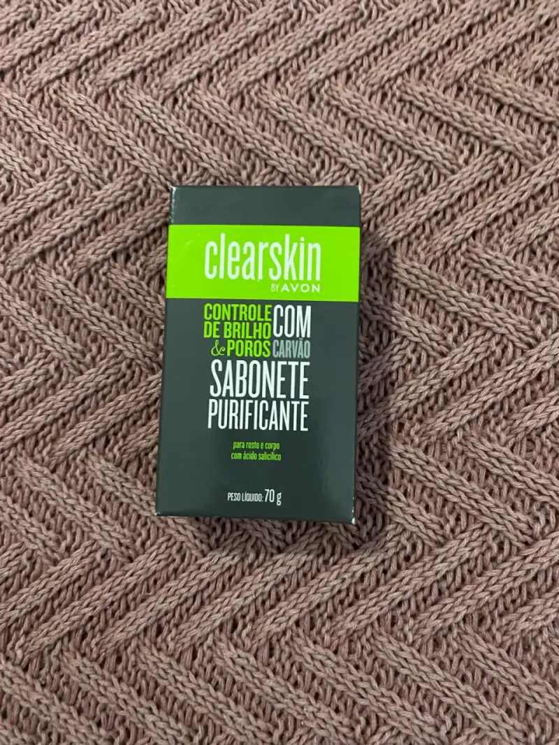 Jabón purificante Clearskin con carbón 70g - 1