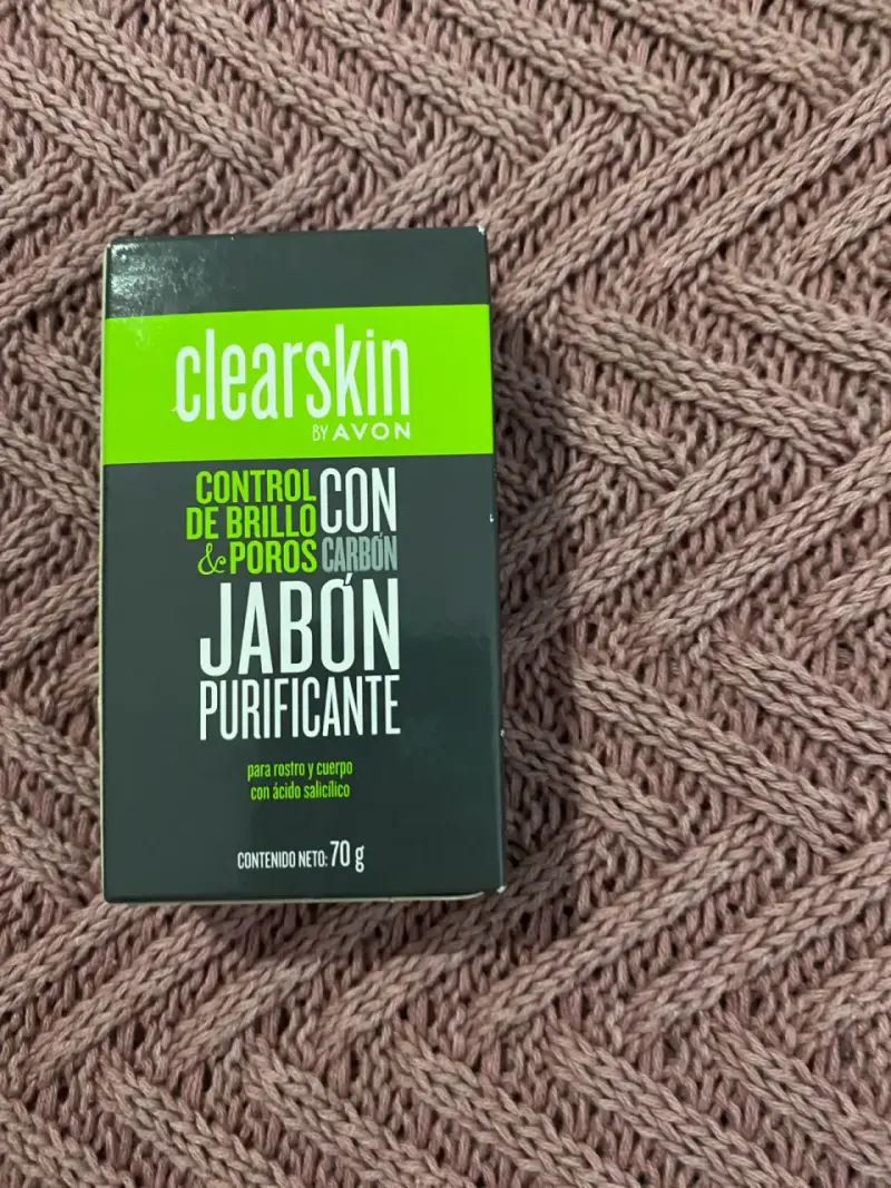 Jabón purificante Clearskin con carbón 70g - 2