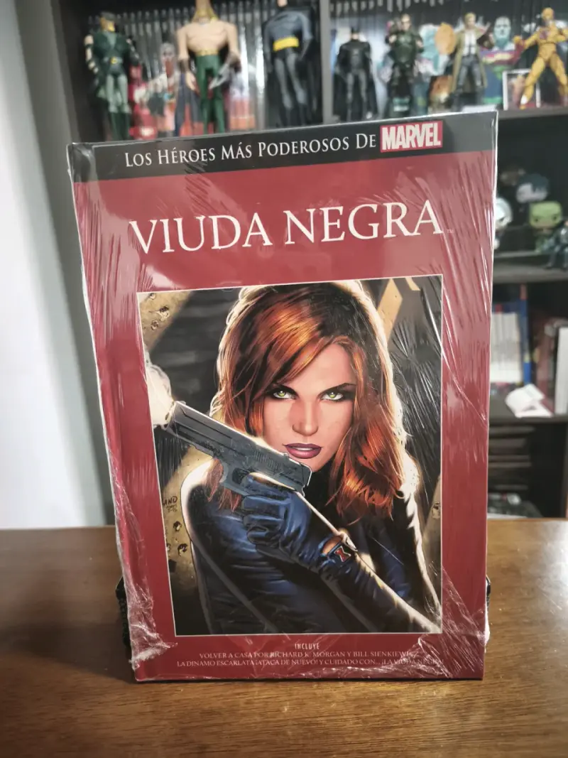Comic Viuda Negra Los Héroes Más Poderosos de Marvel
