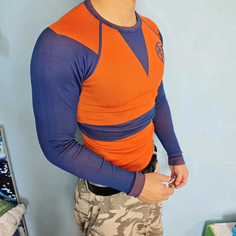 Polera de compresión estilo Dragon Ball Z - 3