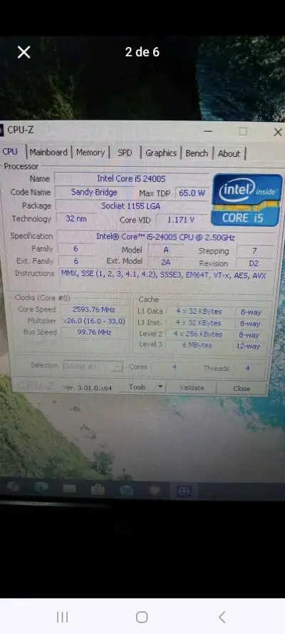 Computador HP barato  i5 2400s y 12GB RAM ddr3 - miniatura 5
