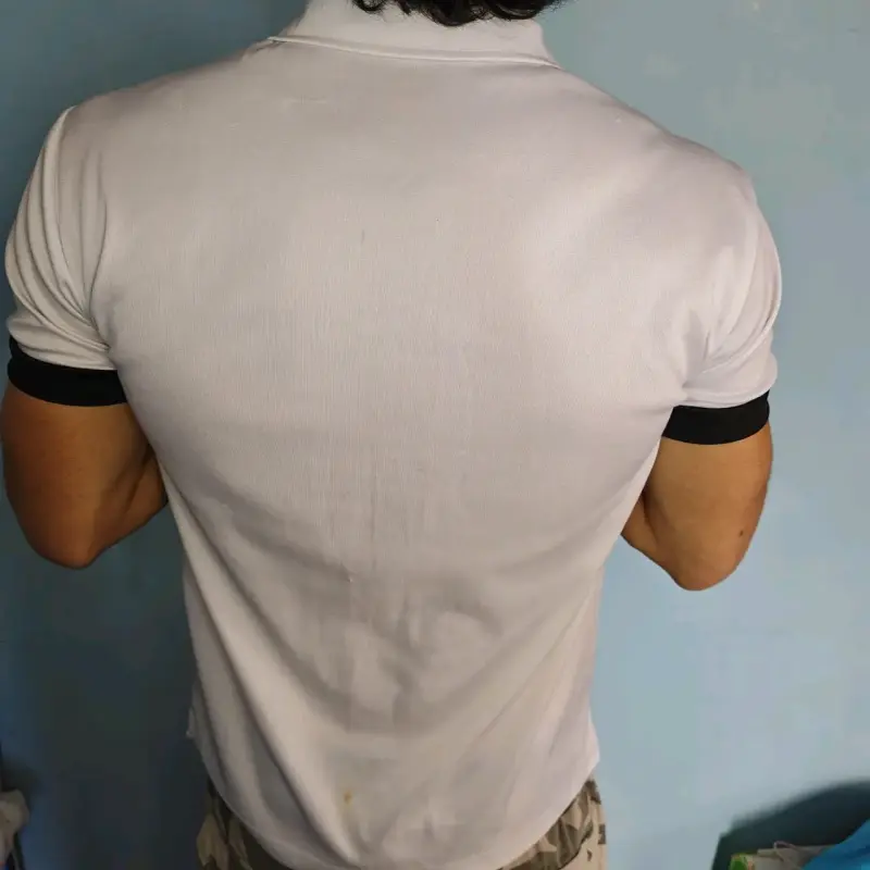 Polera(camisa) blanca,con estampado de dragón ball - 3