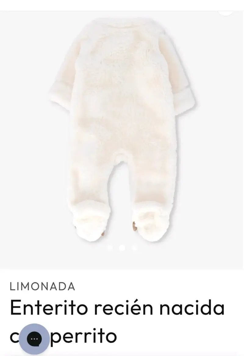 Enterito de bebé con diseño de perrito Limonada - 3