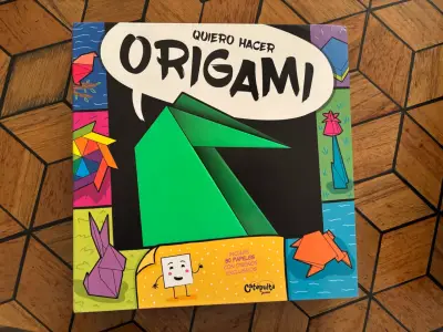 Libro de Origami para Niños con 80 Papeles - miniatura 1