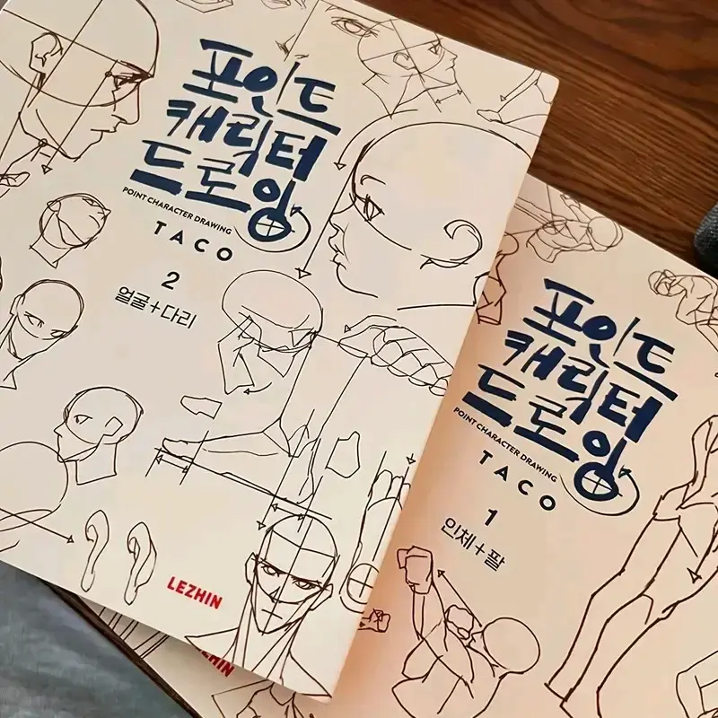 Set de libros de dibujo de personajes TACO - 3