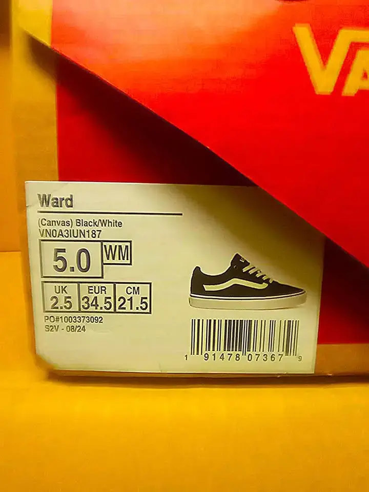 ZAPATILLAS MUJER VANS WARD [TALLA 34.5 EUR] - 5