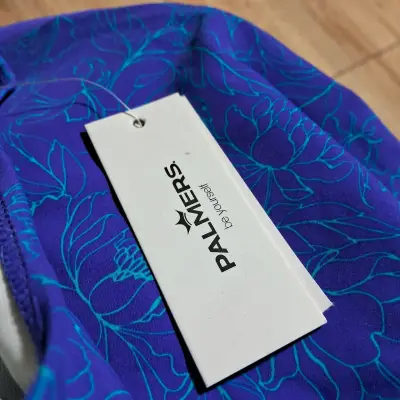 Traje de baño enterizo azul Palmer's con diseño floral - miniatura 3