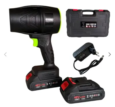 Soplador portátil inalámbrico 48V con 2 baterias - miniatura 1