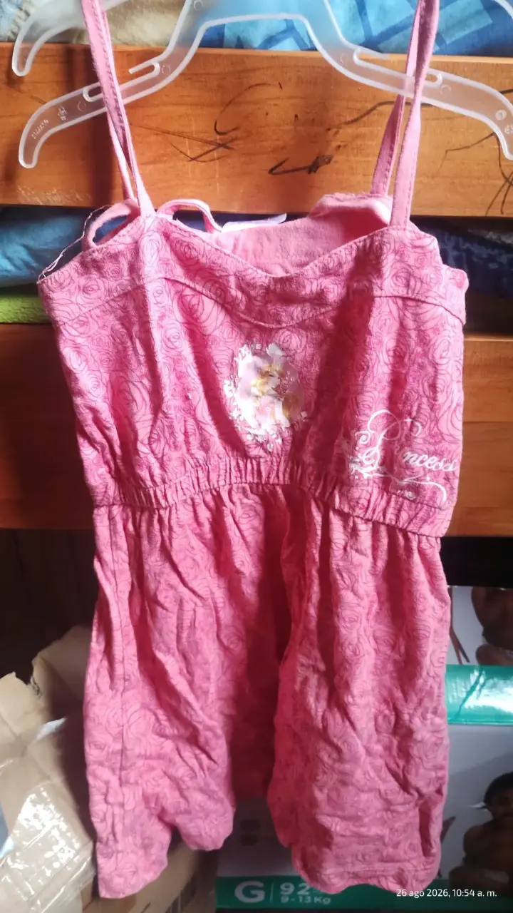 Vestido rosa Disney Princesa para niña - 3