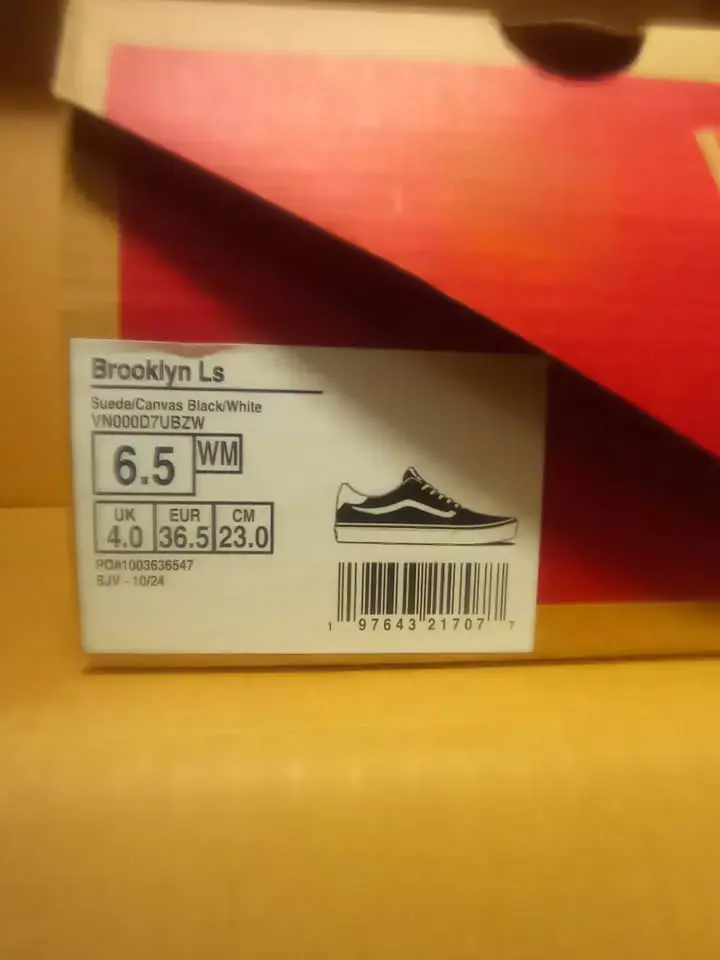 ZAPATILLAS MUJER VANS BROOKLYN LS [TALLA 36.5] - 4