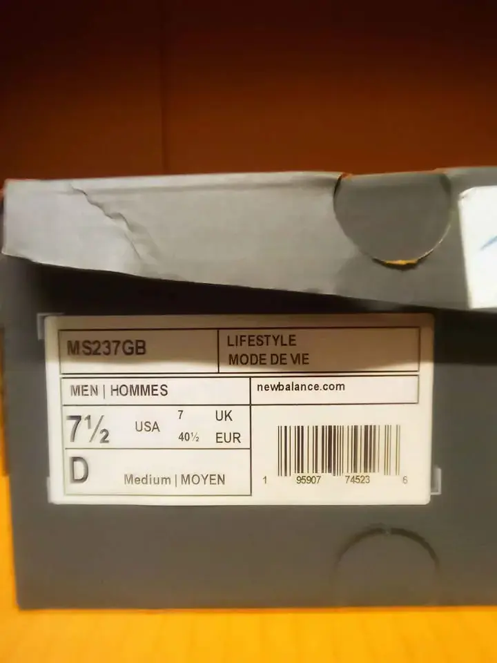Zapatillas NEW BALANCE 237 [TALLA 40.5 EUR] - 5