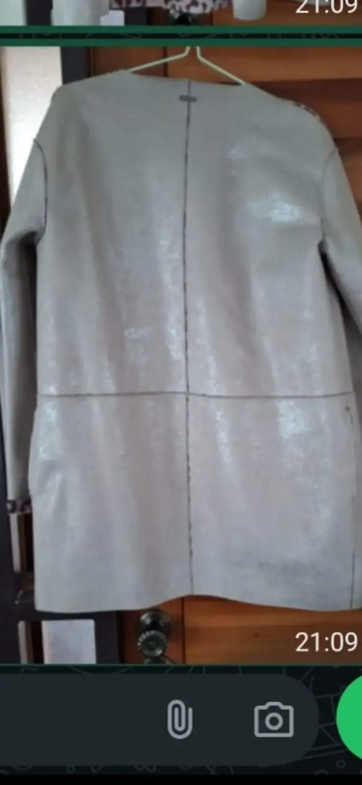 Abrigo champagne reversible leopardo PEPE JEANS - 3