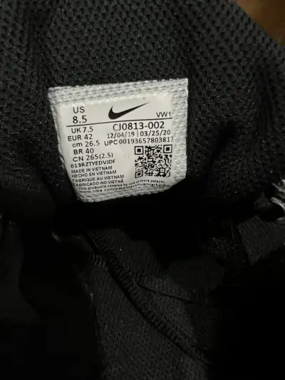 Zapatillas deportivas Nike negras - miniatura 4
