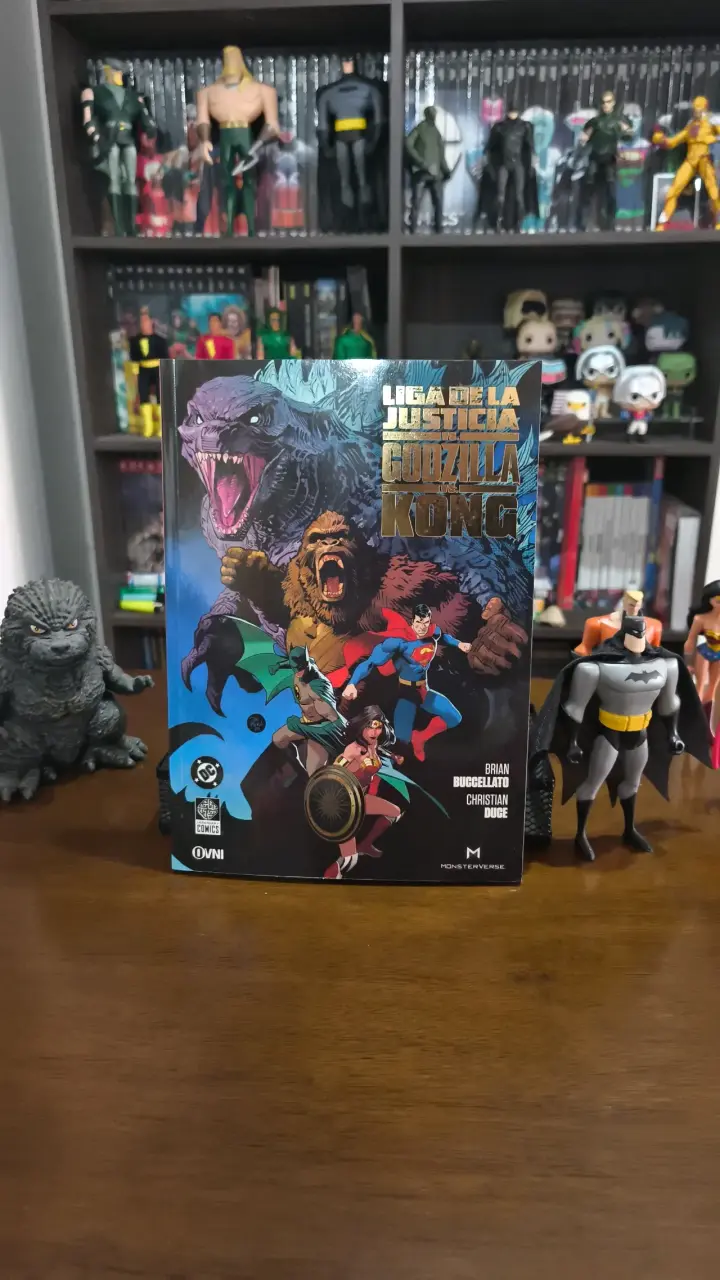 Cómic Liga de la Justicia vs Godzilla vs Kong