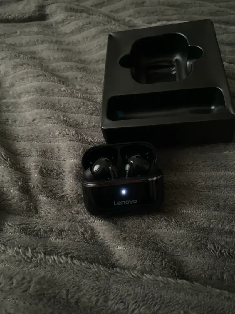 Audífonos Inalámbricos Lenovo Bluetooth Negros - 6