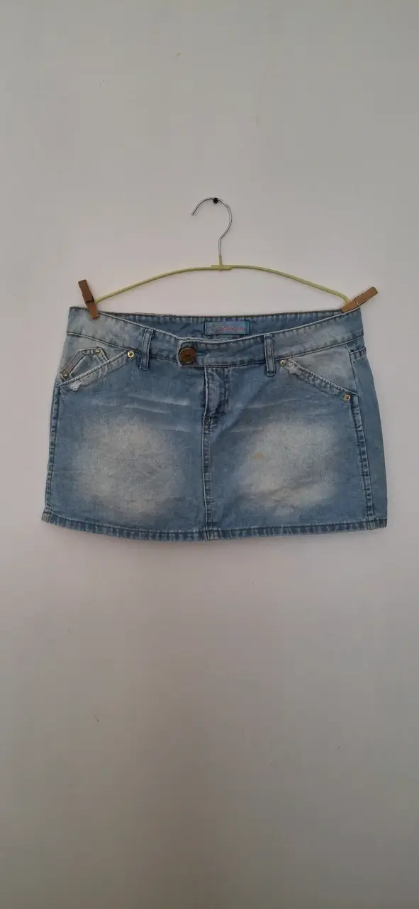 Mini falda de mezclilla Efesis talla L - 2