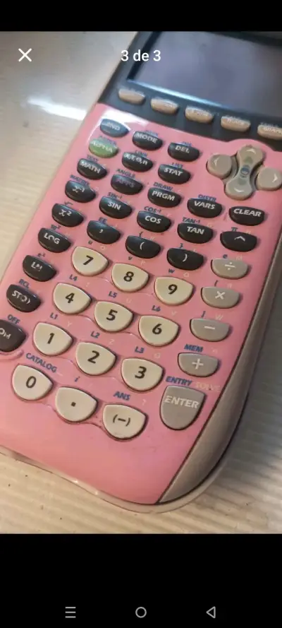 Calculadora gráfica Texas Instruments TI-84 Plus rosa - miniatura 3