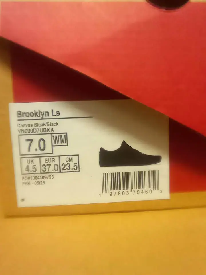 ZAPATILLAS MUJER VANS BROOKLYN LS [TALLA 37 EUR] - 5