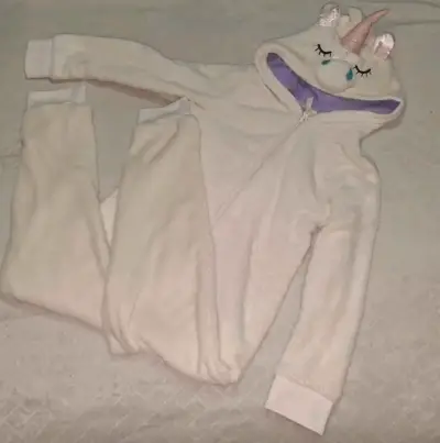 Pijama unicornio para niña talla 8 - miniatura 1
