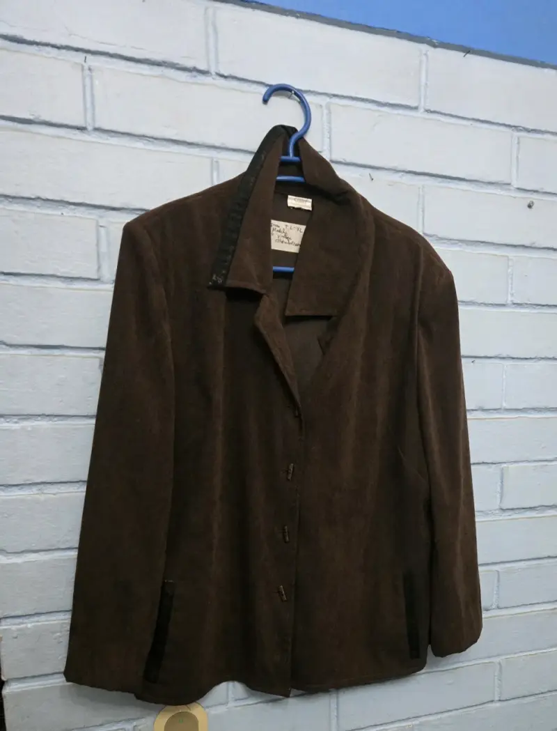 Chaqueta Vintage Marrón Talla L-XL
