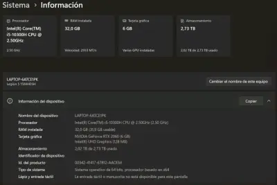 Notebook gamer Lenovo Legion 5 15IMH05H - miniatura 4