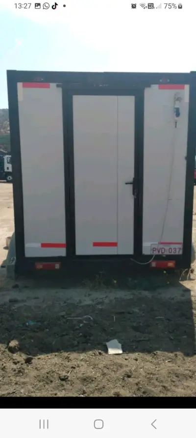 Carro de comida móvil con cocina equipada - miniatura 2