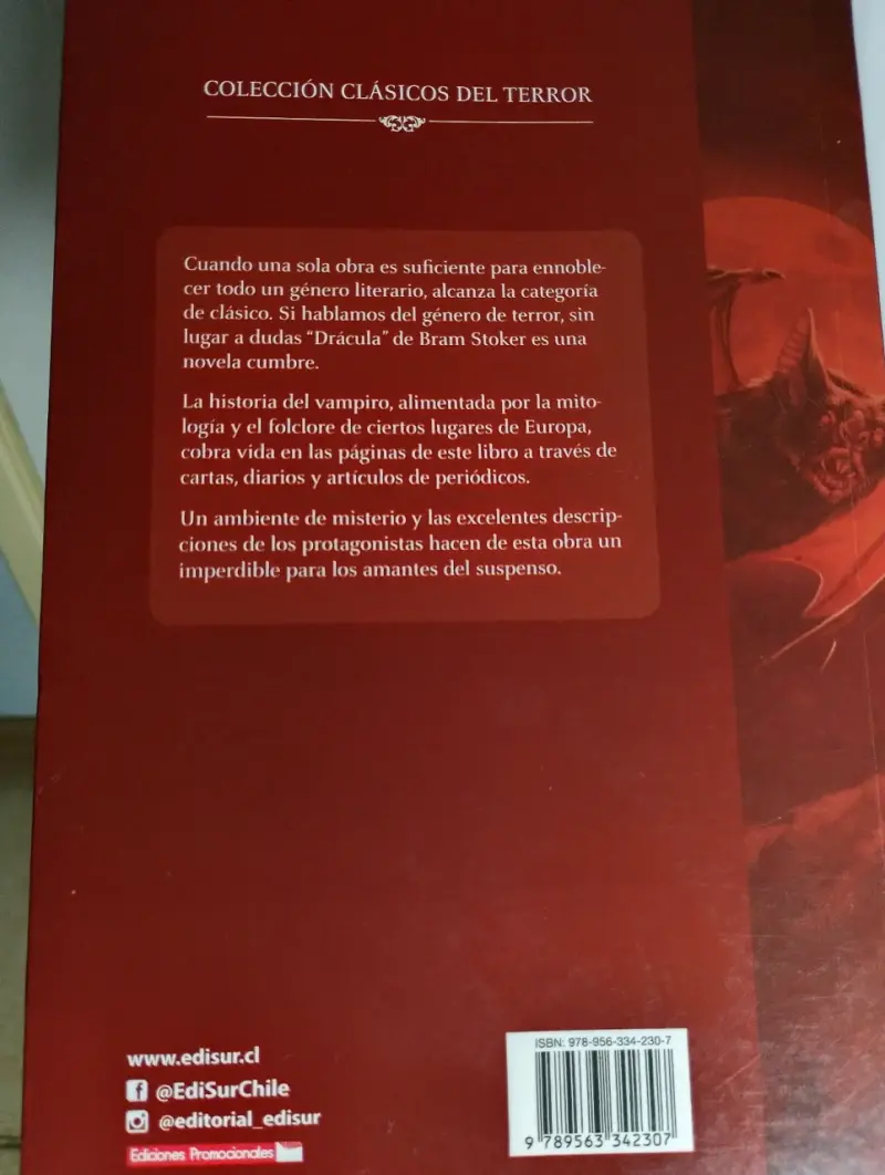 Libro Drácula de Bram Stoker. - 2