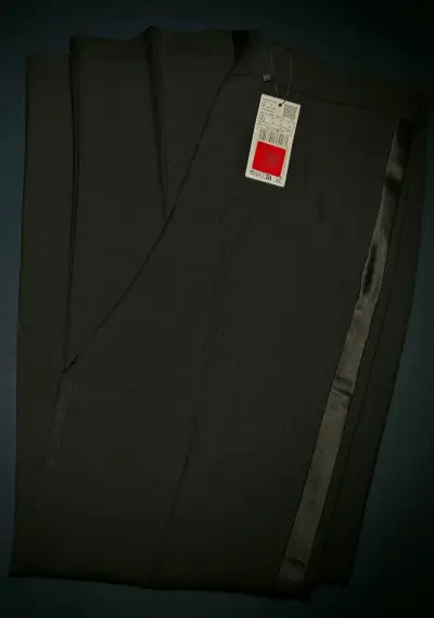 Pantalones de vestir negros MNG talla 42 - miniatura 1