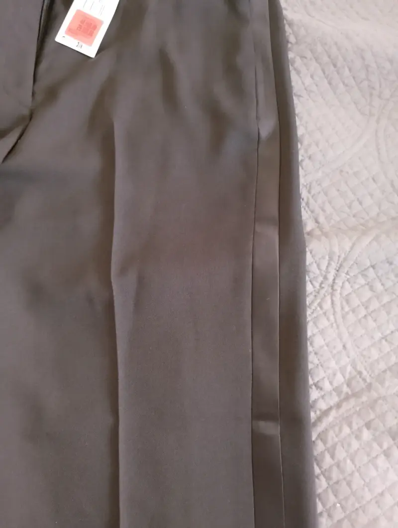 Pantalones de vestir negros MNG talla 42 - 2
