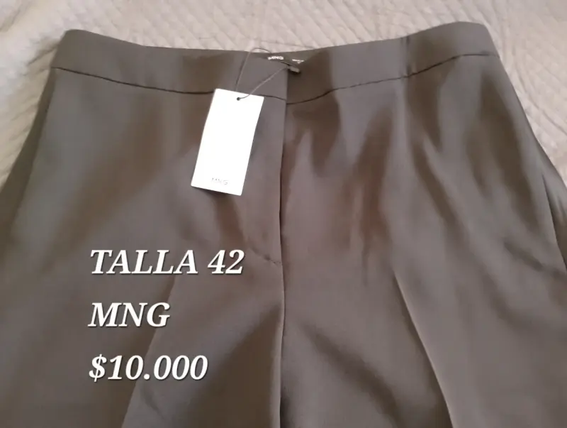 Pantalones de vestir negros MNG talla 42 - 3