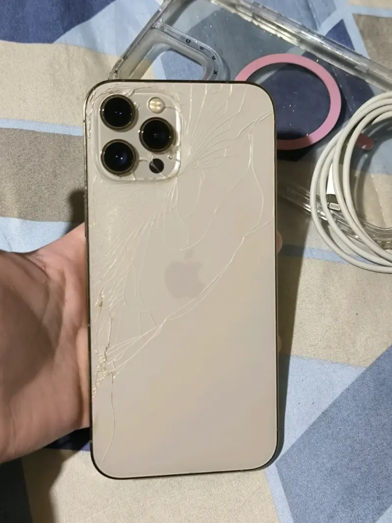 iPhone 12 Pro Max 128GB con funda y cable - 6