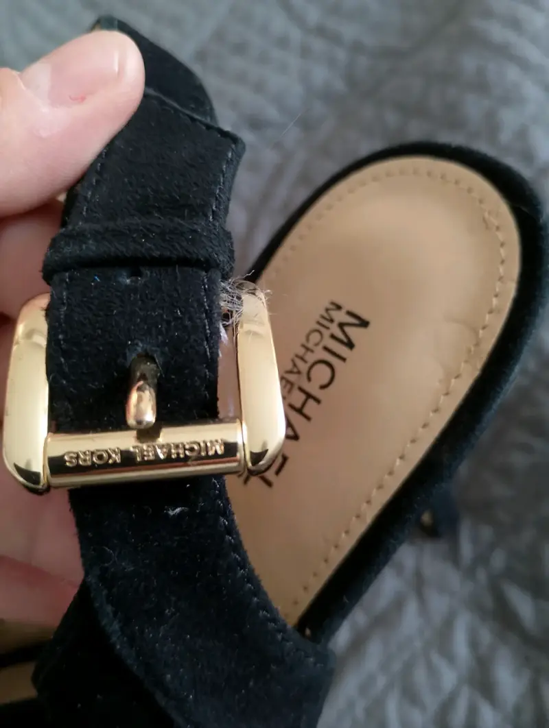 Sandalias de tacón negras Michael Kors elegantes - 1