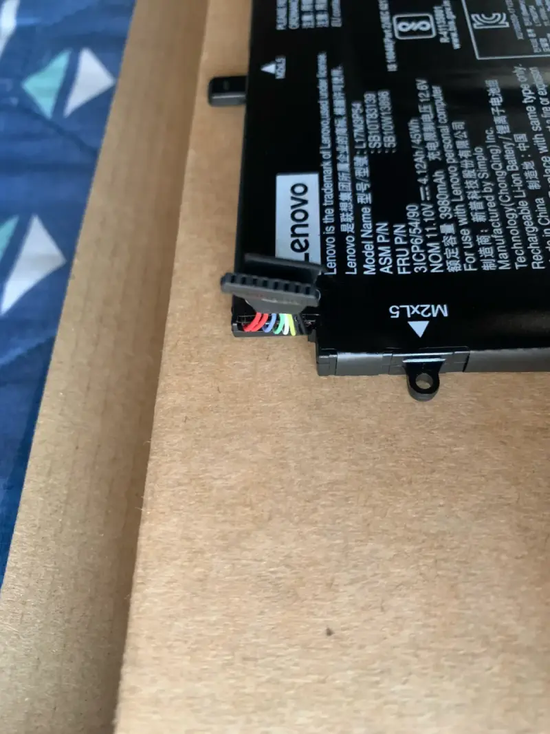 Batería Original Lenovo L480 45Wh 3 Celdas sin uso - 1
