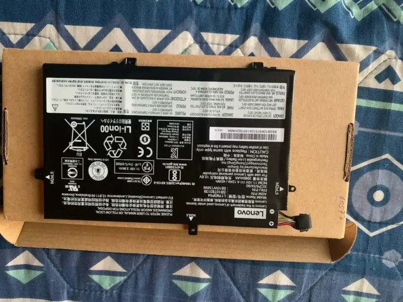 Batería Original Lenovo L480 45Wh 3 Celdas sin uso - 2