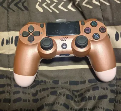 Control PS4 Original GoldRosa (Sin Caja) Sin drift - miniatura 2